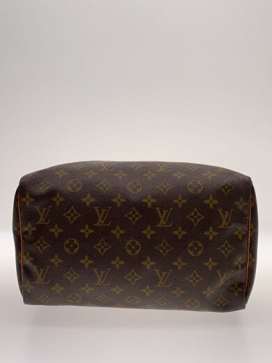 商品画像：1)スピーディ30_モノグラム・キャンバス/PVC/BRW 4