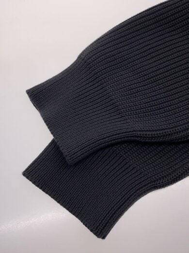 商品画像：ニット・セーター(厚手)/38/コットン/GRY/無地/2256-KT01-043 5