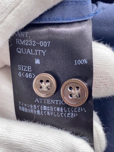 商品画像：長袖シャツ/46/コットン/IDG/RM232-007 4