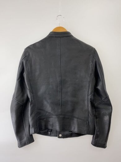 商品画像：シングルライダースジャケット/S/羊革/BLK/1225-199-7949 2