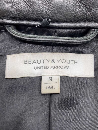 商品画像：シングルライダースジャケット/S/羊革/BLK/1225-199-7949 3