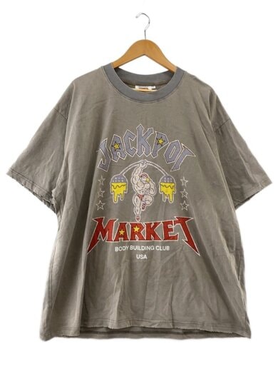 商品画像：Tシャツ/XXL/コットン/GRY 1