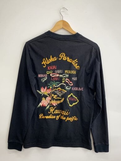 商品画像：長袖Tシャツ/--/コットン/BLK/TT63347 2