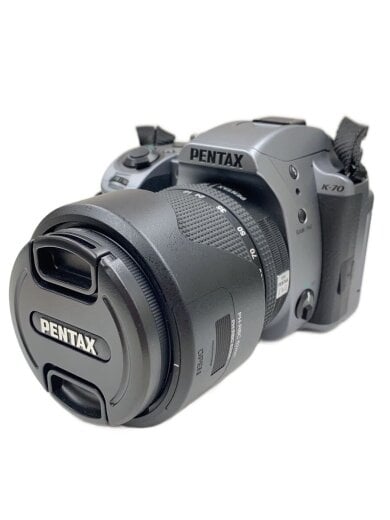 商品画像：デジタル一眼カメラ PENTAX K-70 18-135WRキット [シルキーシルバー] 1