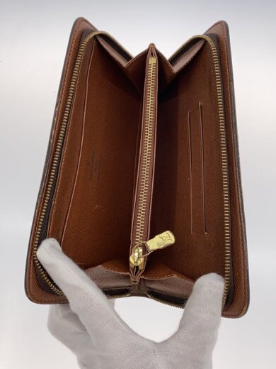 商品画像：ポルト・モネ・ジップ_モノグラム・キャンバス_BRW/PVC/BRW/総柄/レディース 4