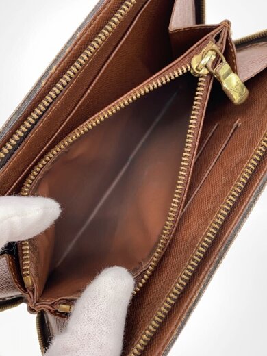 商品画像：ポルト・モネ・ジップ_モノグラム・キャンバス_BRW/PVC/BRW/総柄/レディース 5