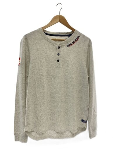 商品画像：le mans steve mcqueen/ヘンリーネックカットソー/M/コットン/GRY 1