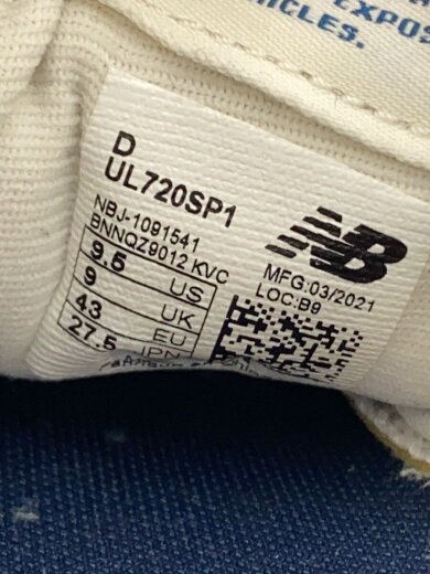 商品画像：UL720/ネイビー/27.5cm/NVY 5