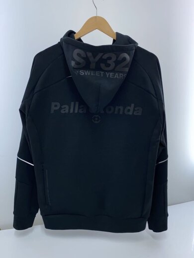 商品画像：パーカー/L/ポリエステル/BLK/12007 2