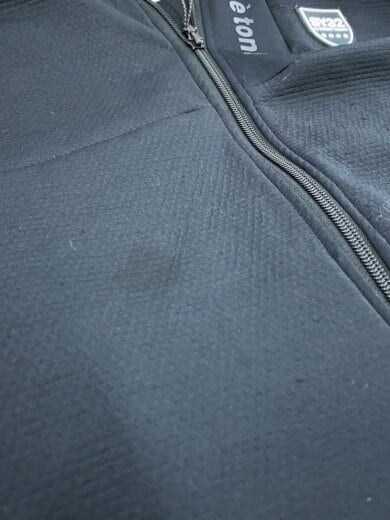 商品画像：パーカー/L/ポリエステル/BLK/12007 7