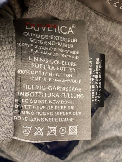 商品画像：ダウンベスト/42/ナイロン/NVY/無地 5