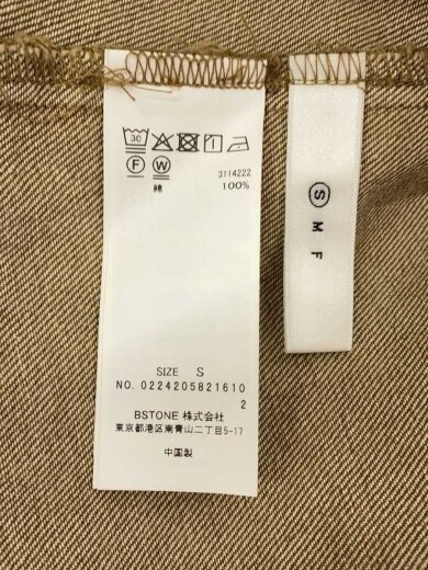 商品画像：長袖ワンピース/S/コットン/BRW/0224205821610 4