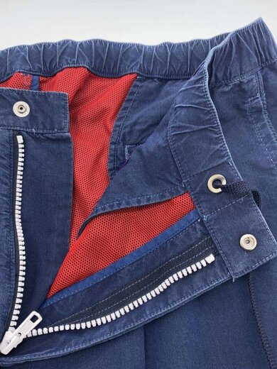 商品画像：ボトム_NP5853N/34/コットン/NVY/無地 3