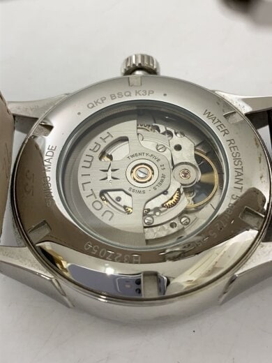 商品画像：自動巻腕時計/アナログ/レザー/GLD/BRW/H327050// 3