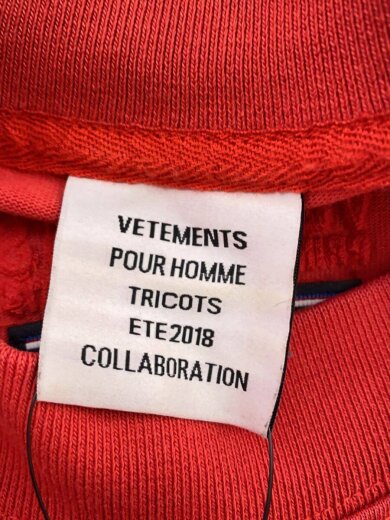 商品画像：長袖Tシャツ/M/コットン/RED/MSS18TR45/×TOMMY HILFIGER/18SS/Oversize// 3