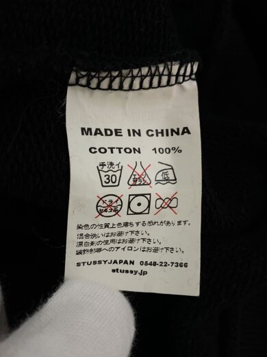 商品画像：ジップパーカー/L/コットン/BLK/無地 4