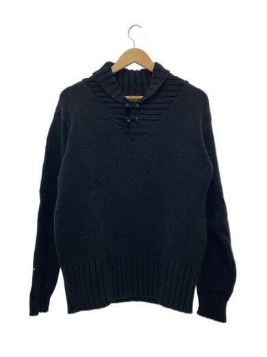 商品画像：ブラックサイン/ニット・セーター(厚手)/42/コットン/ブラック 1