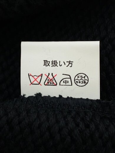 商品画像：ブラックサイン/ニット・セーター(厚手)/42/コットン/ブラック 5
