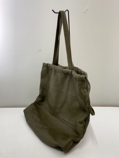 商品画像：イアパピヨネ/ショルダーバッグ/レザー/カーキ/EAZ1011112A0002 2