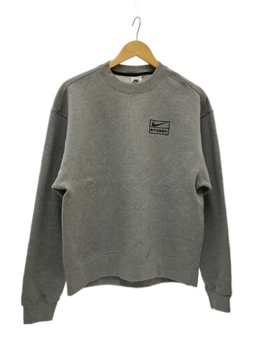 商品画像：ナイキ×ステューシー/Fleece Crew/S/コットン/グレー/DO9337-063// 1
