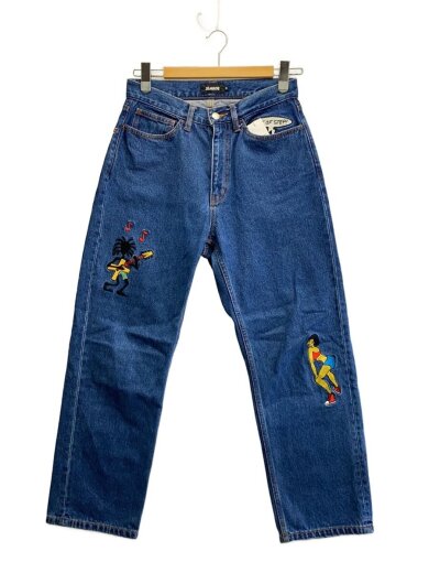 商品画像：EMBROIDERY RAVE DENIM PANTS/30/デニム/インディゴ/101221031005// 1