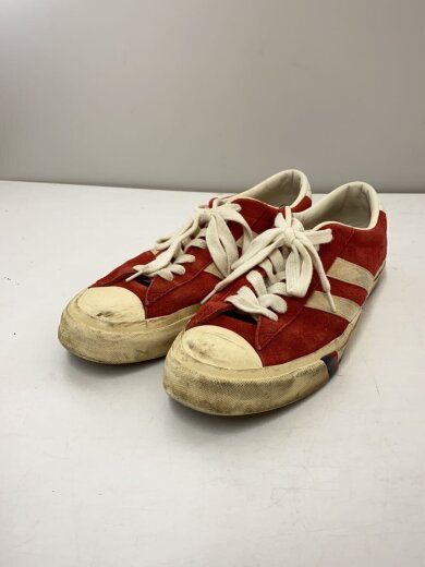 商品画像：ローカットスニーカー/US10/RED/スウェード 2