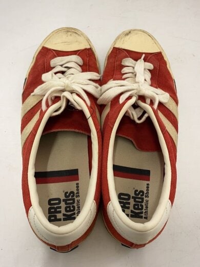 商品画像：ローカットスニーカー/US10/RED/スウェード 3