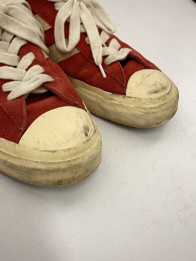 商品画像：ローカットスニーカー/US10/RED/スウェード 5