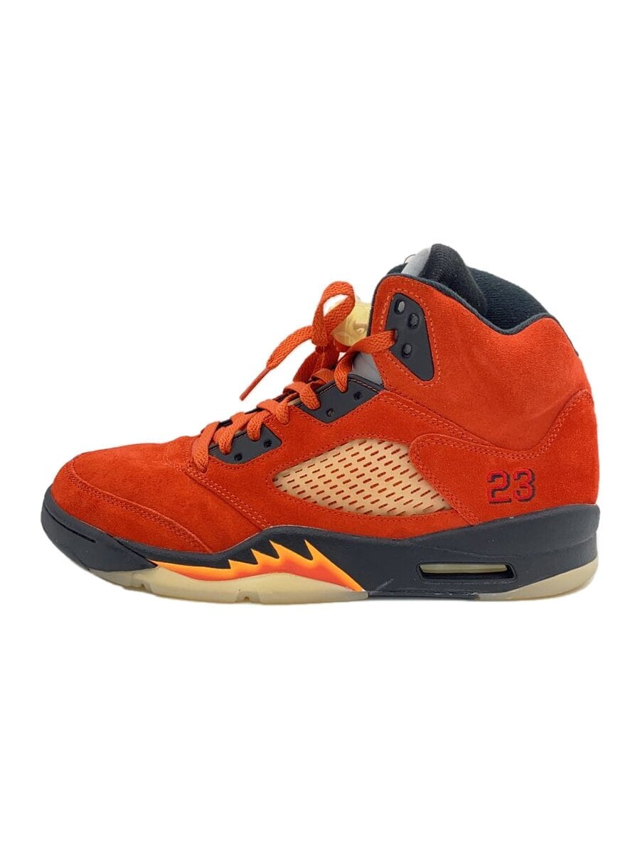 NIKE / AIR JORDAN 5_エア ジョーダン5/28.5cm/RED/スウェード