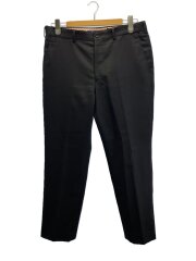 スラックスパンツ/L/ウール/ブラック/WO-P025/AD2014