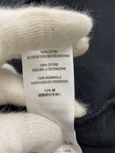 商品画像：23AW/Collegiate S/S Top/Tシャツ/L/コットン/BLK 4