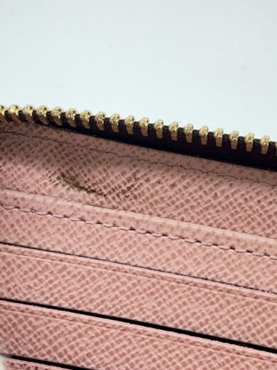 商品画像：2)ジッピー・ウォレット_モノグラム・キャンバス_ローズバレリーヌ/PVC/BRW/総柄/レディース 8