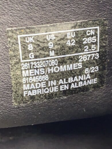 商品画像：wallabee eden/Vibram/UK8/ブラック/スウェード/261733207080 5