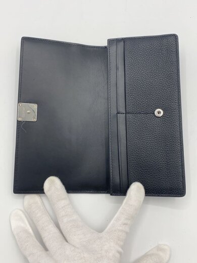 商品画像：長財布/--/BLK/無地/メンズ 4