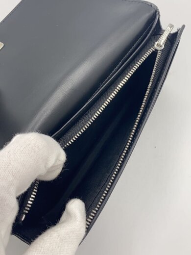 商品画像：長財布/--/BLK/無地/メンズ 5