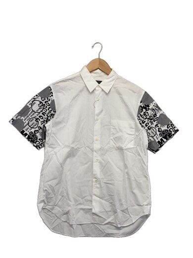 商品画像：半袖シャツ/S/コットン/WHT/PI-B028// 1