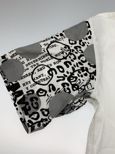 商品画像：半袖シャツ/S/コットン/WHT/PI-B028// 5