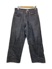 ボトム/34/コットン/IDG/MODERN002/MODERN DENIM TROUSERS WIDE CUT