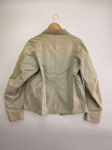 商品画像：テーラードジャケット/44/コットン/ストライプ/S50BN0465/21SS/USED加工 2