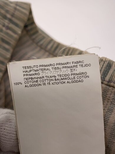 商品画像：テーラードジャケット/44/コットン/ストライプ/S50BN0465/21SS/USED加工 5