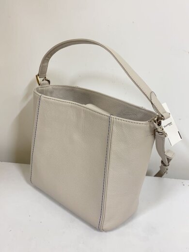 商品画像：ハンドバッグ/レザー/クリーム/2WAY/ショルダーバッグ/カバン 2