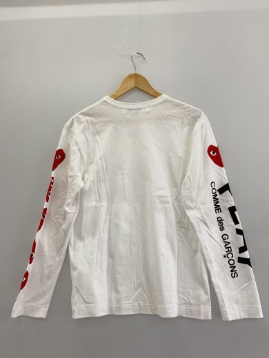 商品画像：長袖Tシャツ/M/コットン/ホワイト/AZ-T262 2