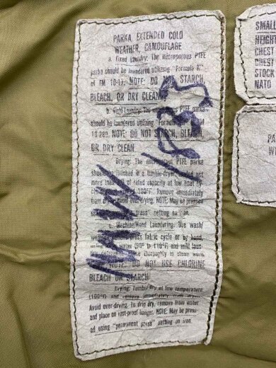 商品画像：ジャケット/カーキ/カモフラ/DAAK80-85-C-0054/LITE INDUSTRYS/// 3