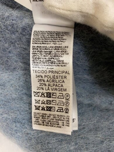 商品画像：マフラー/ウール/ブルー/メンズ/A21744/大判マフラー 3