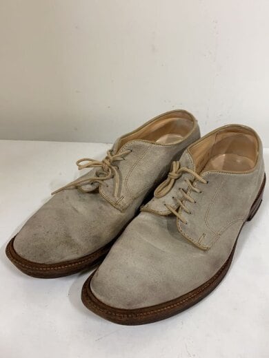 商品画像：ドレスシューズ/US7/アイボリー/スウェード/ALDEN製 2