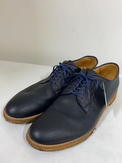 商品画像：ドレスシューズ/US9/ネイビー/日本製/レザー 2
