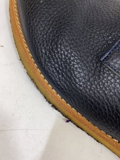 商品画像：ドレスシューズ/US9/ネイビー/日本製/レザー 7