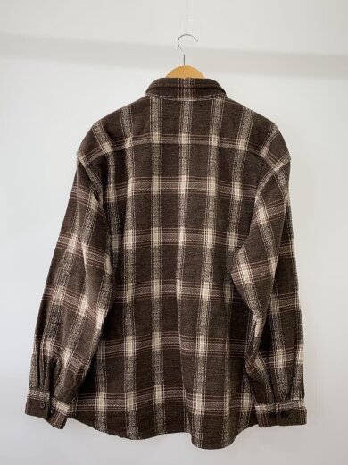 商品画像：長袖シャツ/XL/ブラウン/101254014002/25AW/URBAN PLAID L/S SHIRT 2