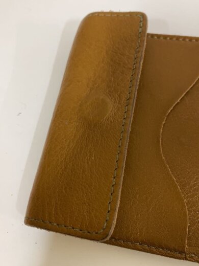 商品画像：2つ折り財布/レザー/ブラウン/無地/メンズ/C0455/牛革 7