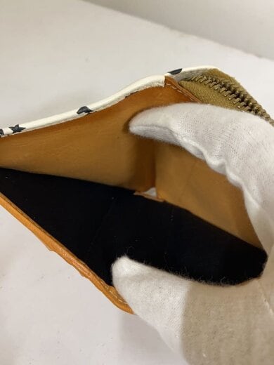 商品画像：2つ折り財布/レザー/WHT/総柄/メンズ 6